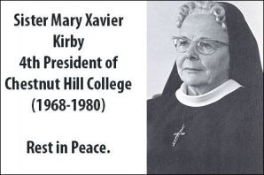 4th President of Chestnut Hill College 1968-1980 