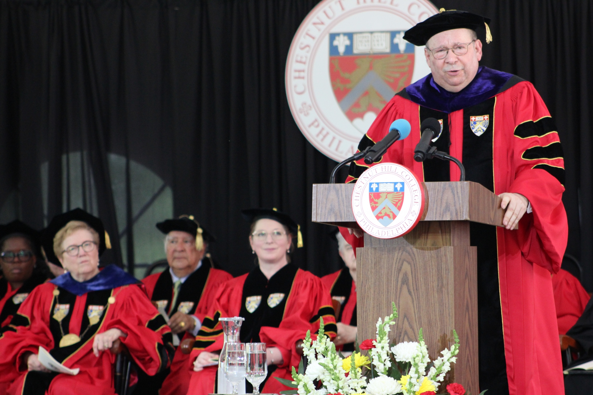 In his Commencement Address, Ambassador David Cohen injected humor and wisdom as he advised graduates not to miss out on life's many opportunities.