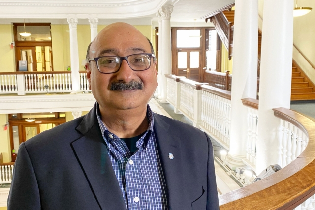 Aziz Nathoo serves as CHC's first-ever Muslim chaplain, blending his experiences with interfaith work and marginalized communities into his role.