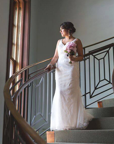 Wedding staircase