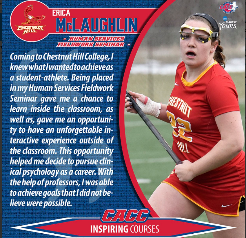Coming to Chestnut Hill College, I knew what I wanted to achieve as a student-athlete.