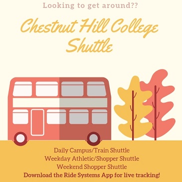 Looking to get around? Chestnut Hill College Shuttle