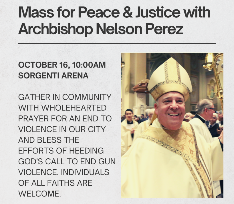 information about mass with archbishop