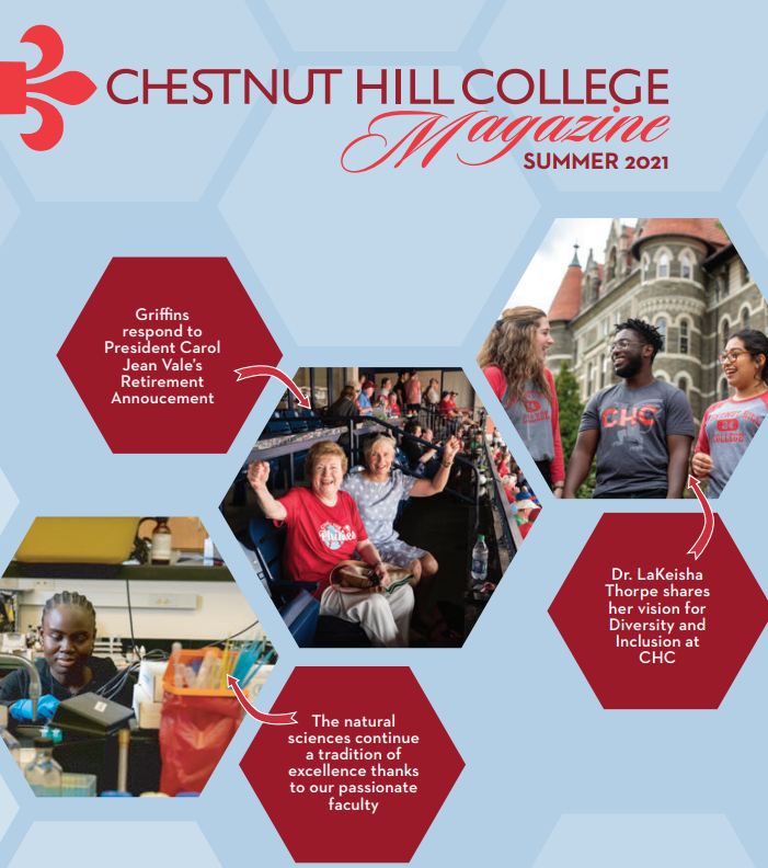 Chestnut Hill College Summer 2021 Magazine Cover