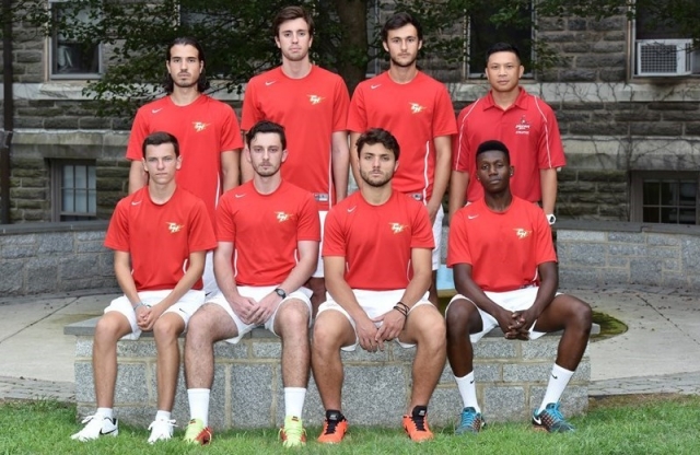 The 2016-17 Men's Tennis Team