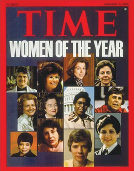 Time Magazine Cover for Women of the Year - Bruyere is bottom right