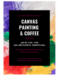 Canvas Painting & Coffee