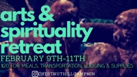 Poster for Arts and Spirituality Retreat