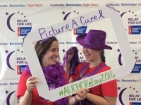The GAC ran a photo booth at Relay for Life.