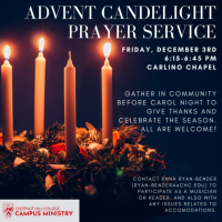 Advent Candlelight Prayer Service 