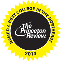 Named best college in the Northeast 2014 The Princeton Review