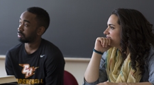 Two students in the masters program counseling psychology