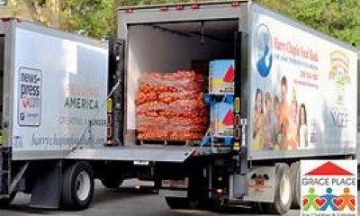 Food Bank Delivery Truck  